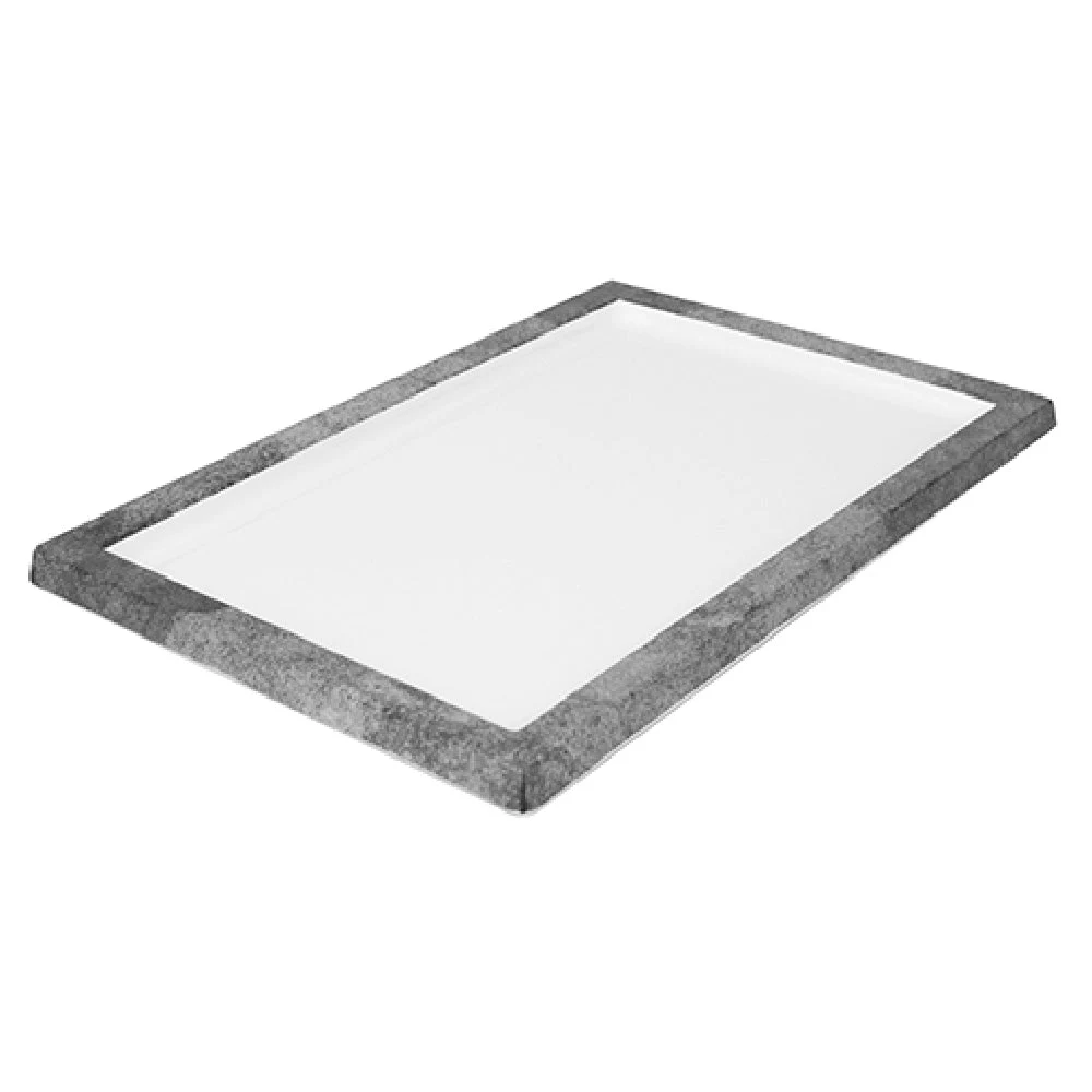 BauscherHepp TCN2328W 16 Inch Dishwasher Safe Melamine Serving Tray White