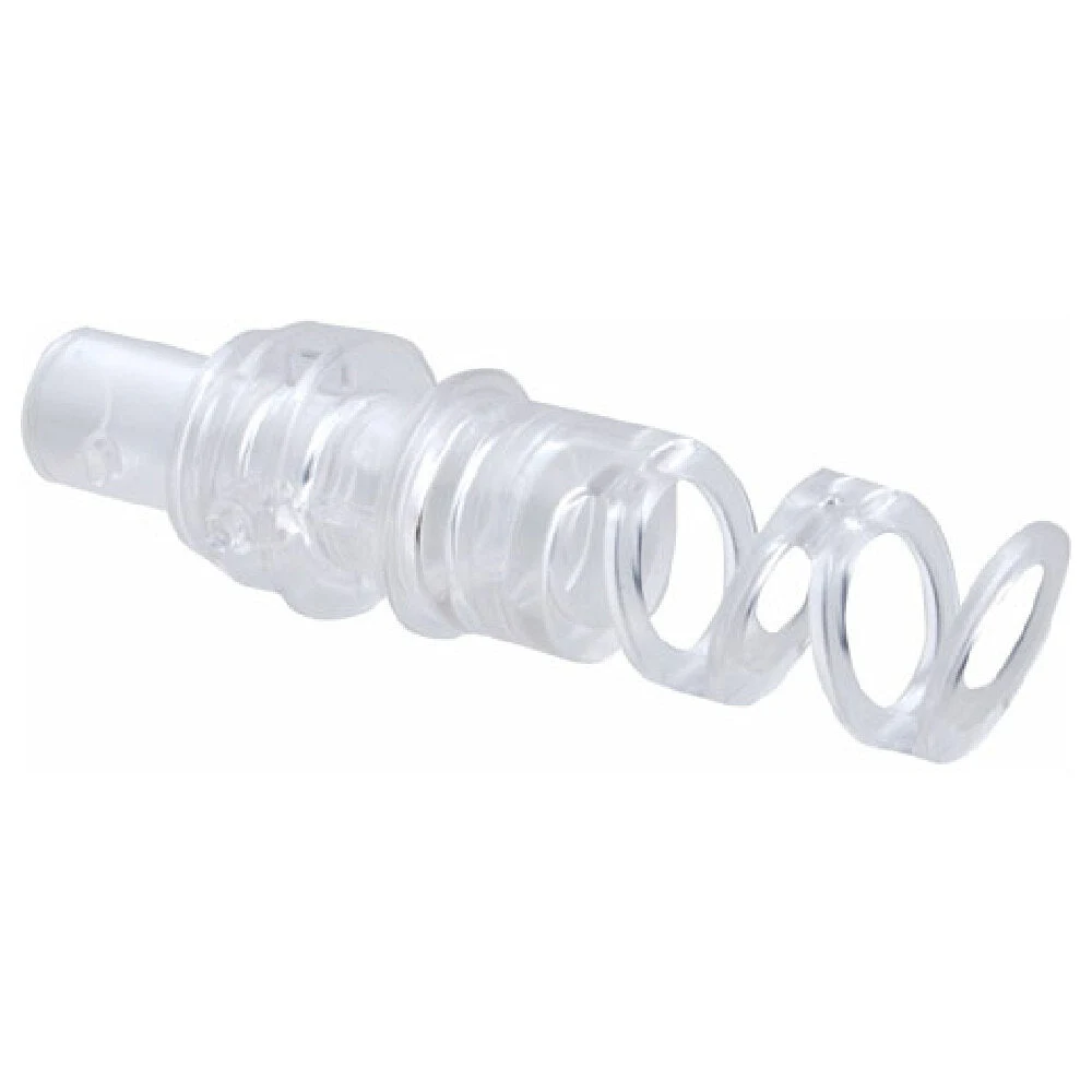 Server Products 07507 1 3/8 Inch Connector Anti Choke Off Clear Plastic