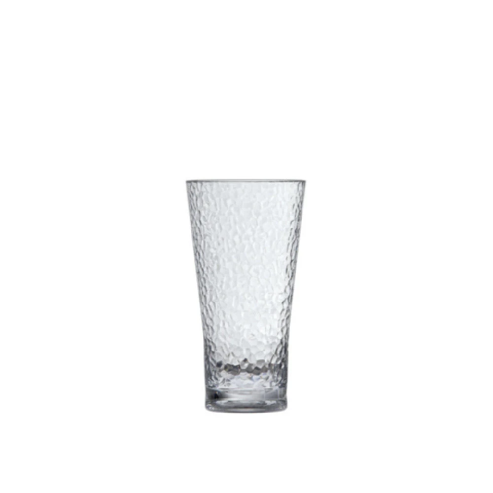 Fortessa DV.PS.HM.1286 20 Oz Ice Beverage Hammered Glass BPA Free