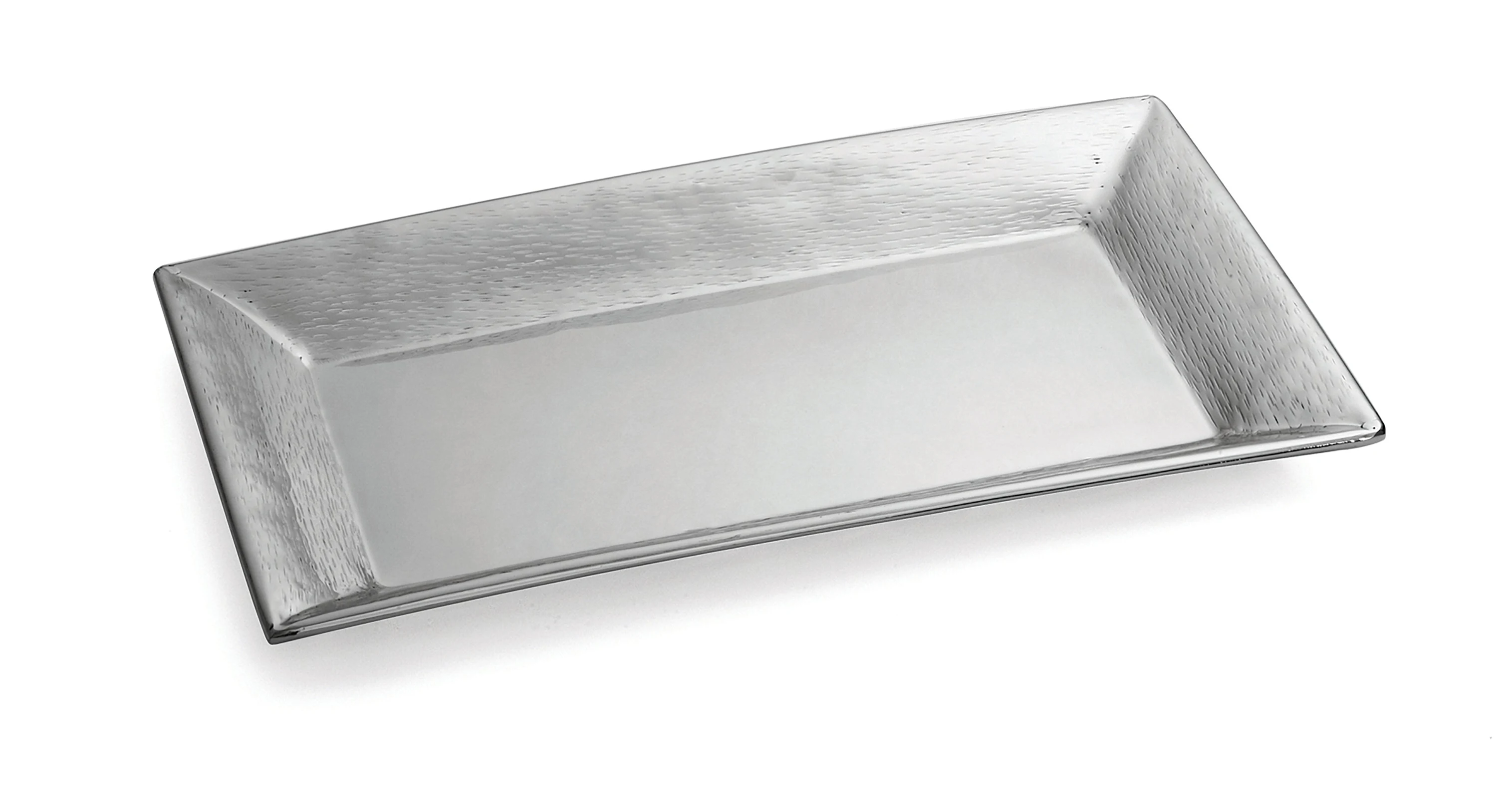 Tablecraft R2212 22 Inch Width Rectangular Tray Dishwasher Safe Stainless Steel