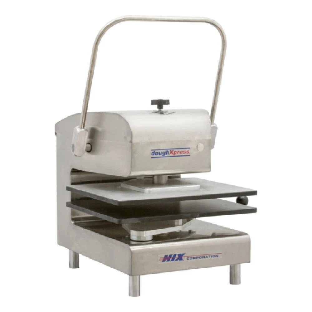 DoughXpress DXM-1620-SS 16 Inch Manual Meat Press Stainless Steel with Infinite Thickness Control