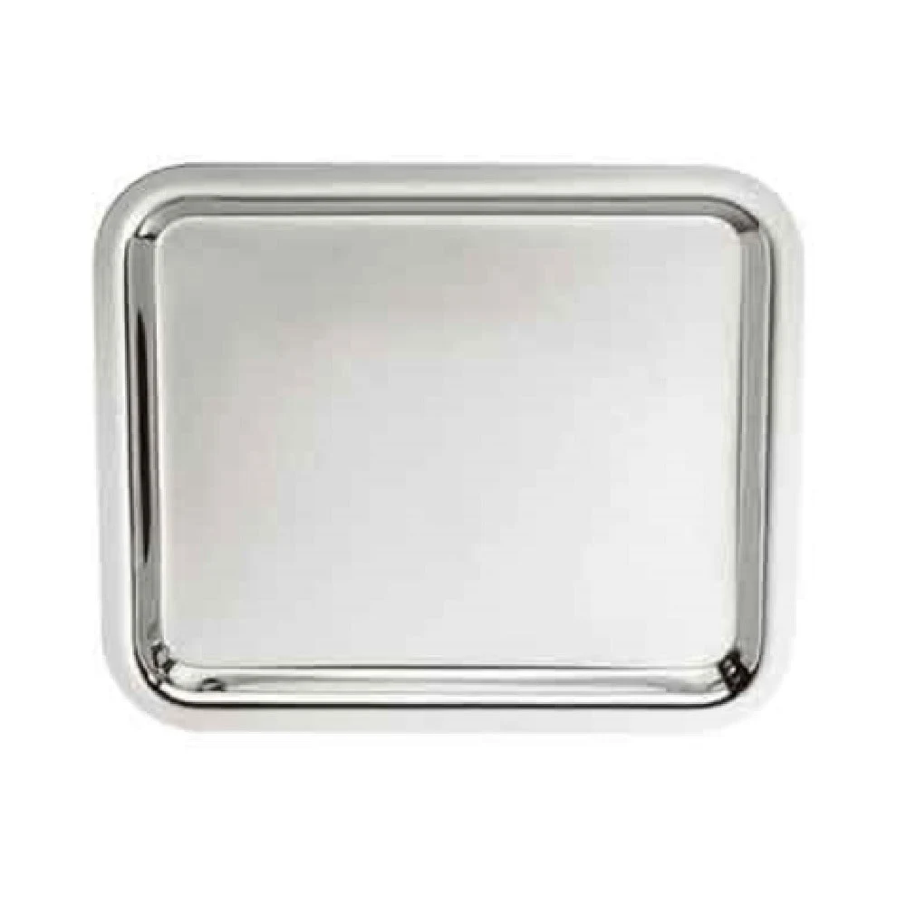 BauscherHepp 12.2166.3050 10 Inch Rectangular Serving Tray with stainless steel