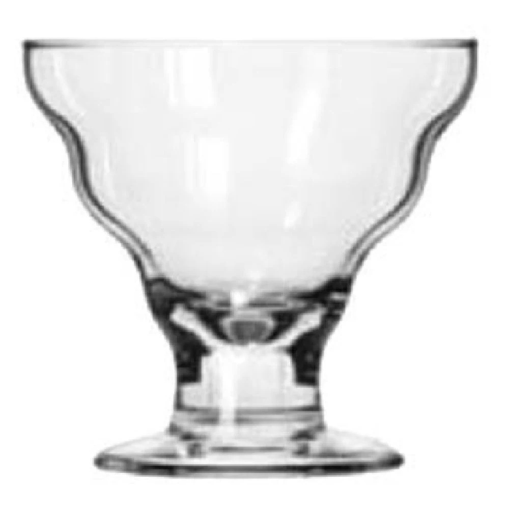 Libbey 3419 12 Oz Splash Dessert Glass with Safedge Rim and Foot Guarantee