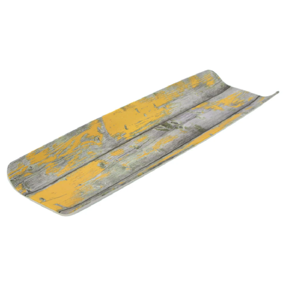 BauscherHepp TWD2460Y 20-3/4 Inch Serving Tray Melamine Two-Tone with Anti-Slip Feet