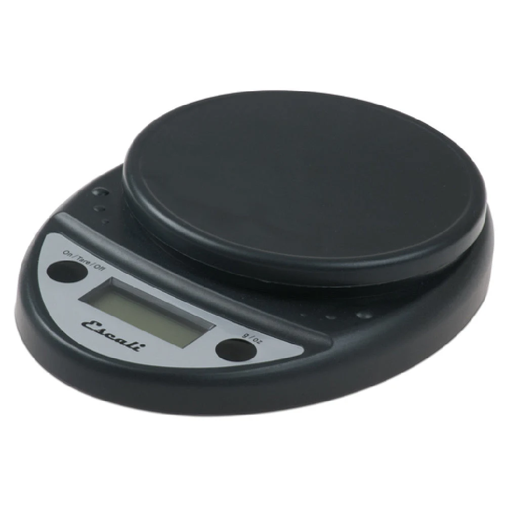 JB Prince U933 8 Inch Wide Escali Digital Pocket Scale Black Plastic with Tare