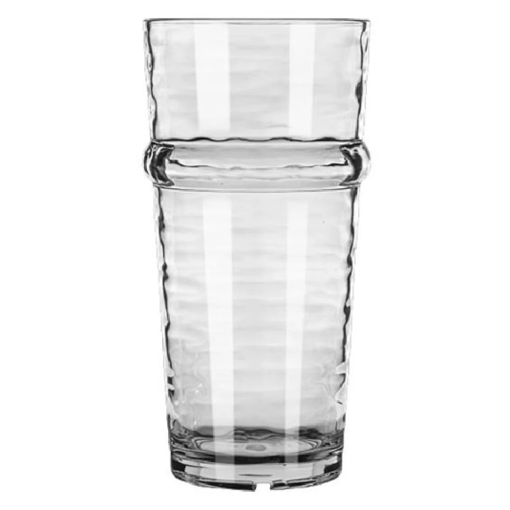 Libbey 92432 16 Oz Stackable Cooler Glass Impact and Shatter Resistant
