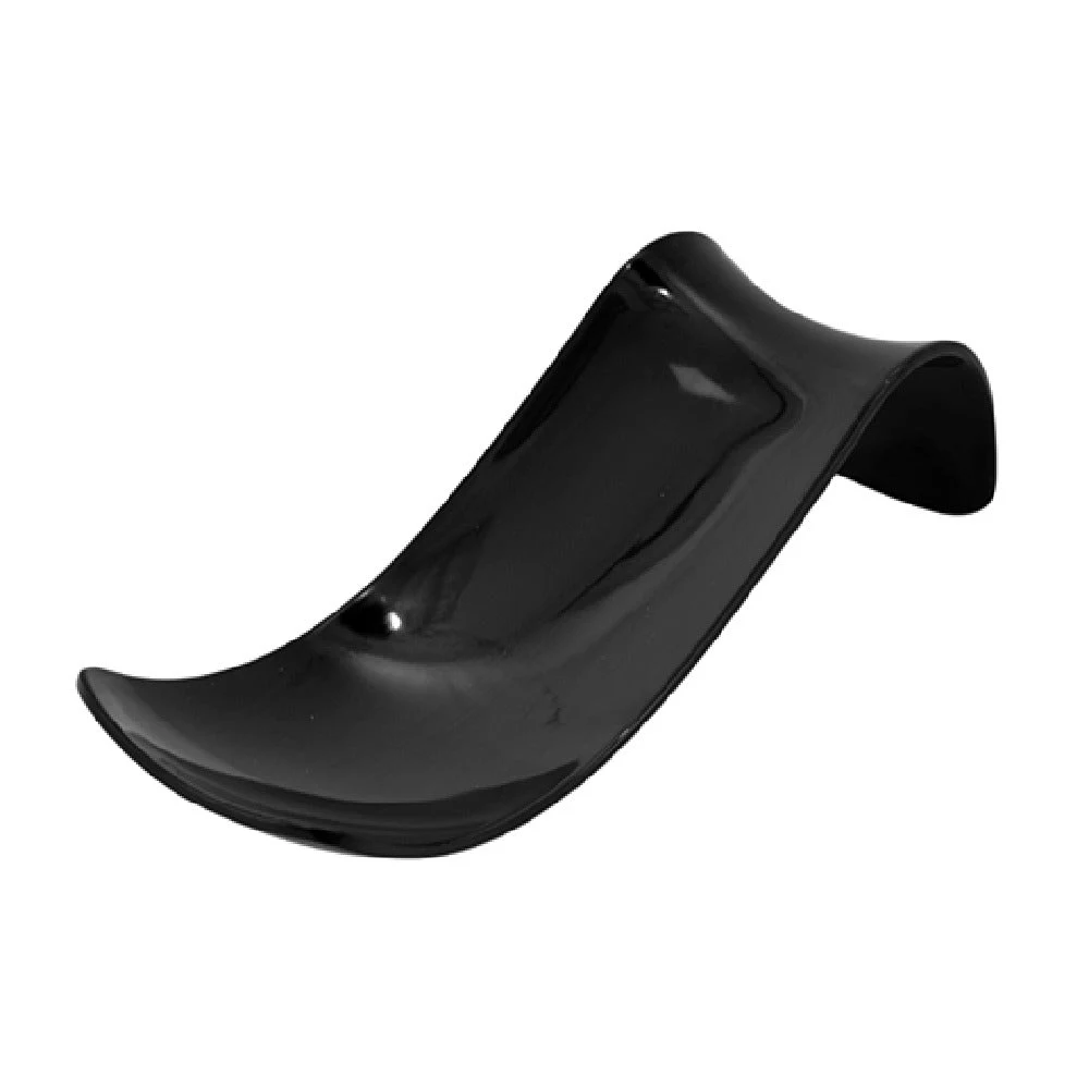 BauscherHepp TB101 7-5/8 Inch Dishwasher Safe Spoon Rest Melamine Black