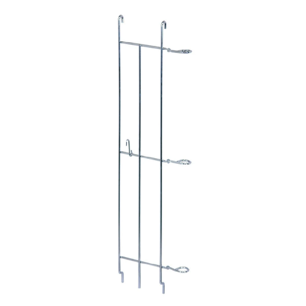 Quantum TS32C 32 Inch Tray Stop Chrome Plated NSF Certified 10 Tray Capacity