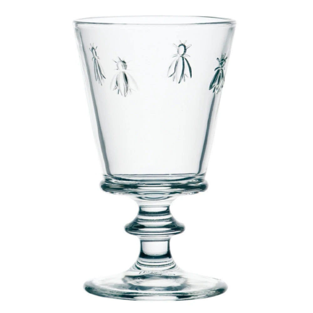 La Rochere North America 637101 12oz Bee Water Glass Clear Sturdy Durable