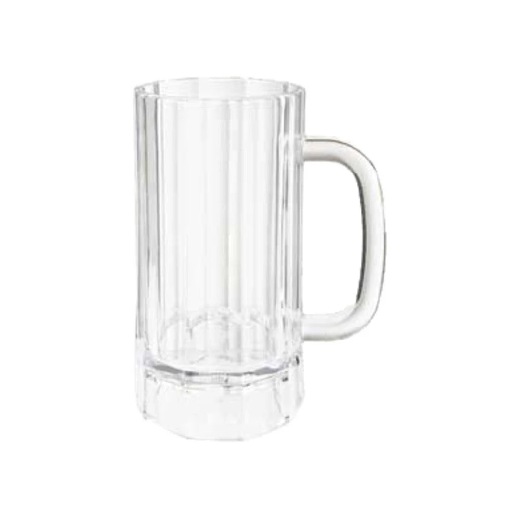 GET Enterprises 00087-PC-CL 20 Oz Beer Mug Clear Polycarbonate with Handle