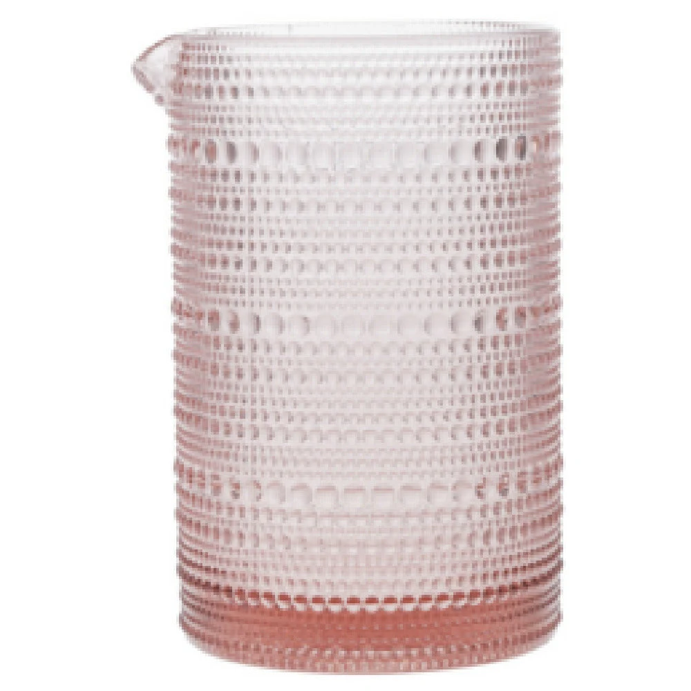 Fortessa JUPITERPK.07 25 Oz Pink Mixing Glass with Impact Resistant Glass