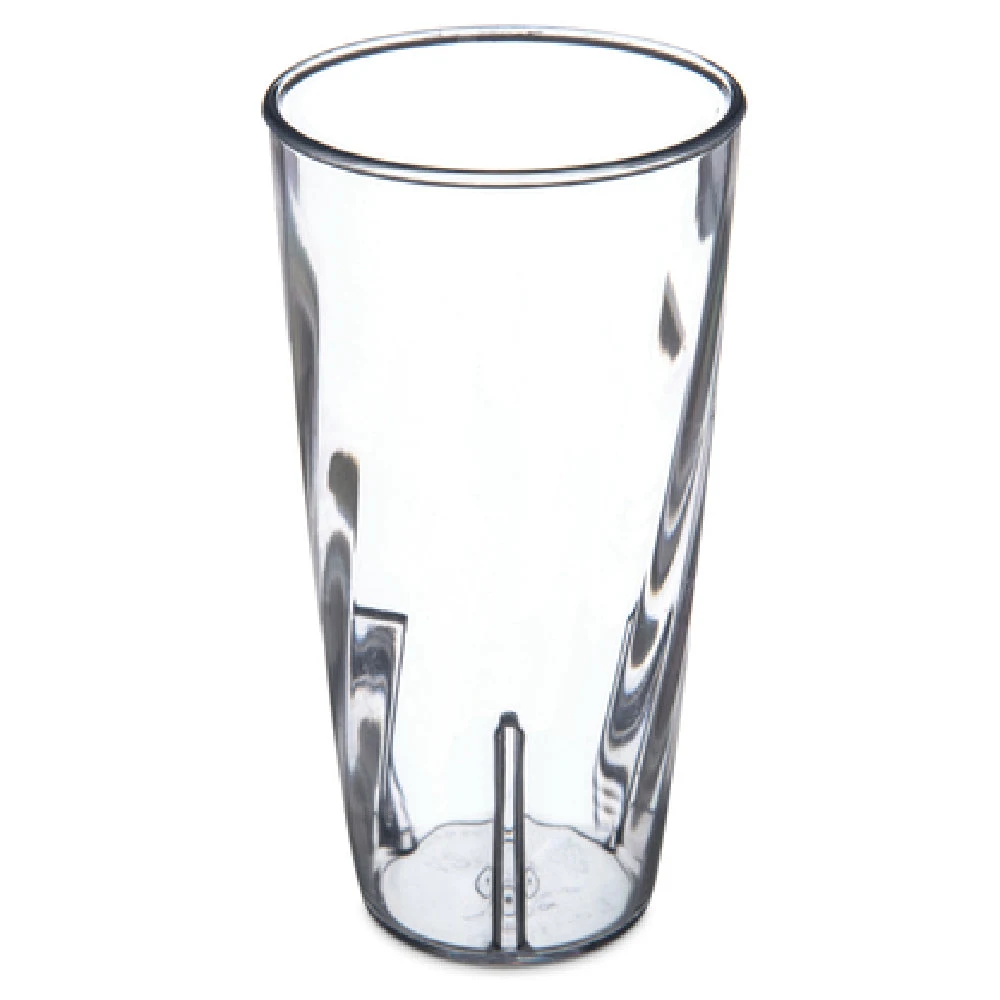 Carlisle 4367407 22 Oz Clear Swirl Tumbler with Inner Graduated Measurements