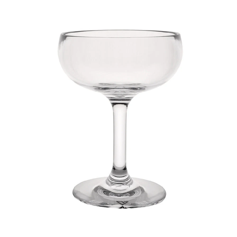 Steelite 7030DR352 8.0 Oz Coupe Champagne Clear Polycrystal Glassware