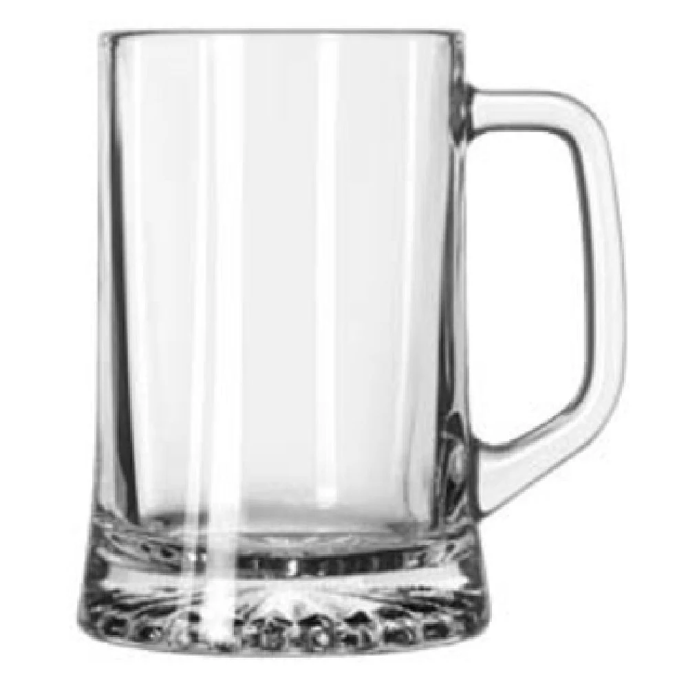 Libbey 2130SA662 23 Oz Mug Clear Glass Ergonomic Stemless Design