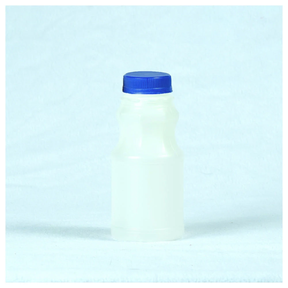 Buccaneer Container Corp 2150008050 8 Oz Juice Bottles with Royal Blue Lids