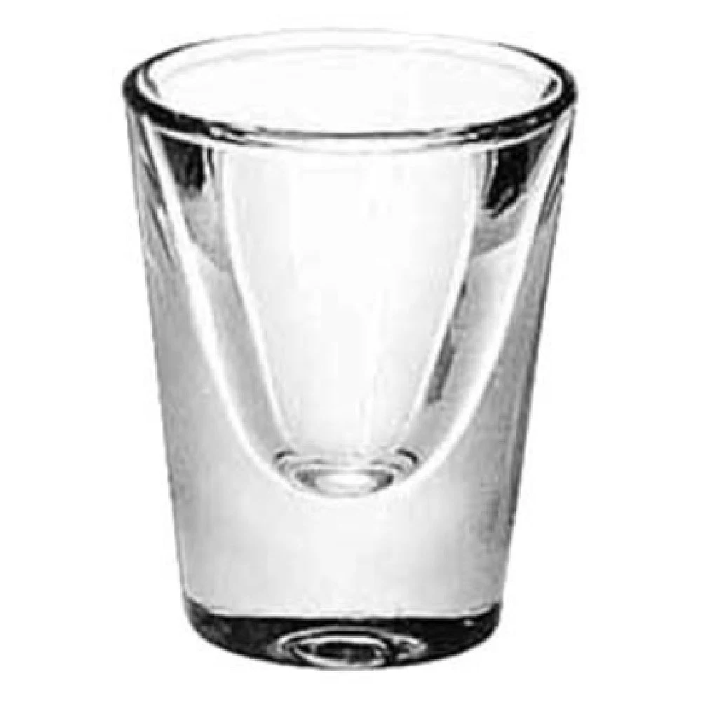 Libbey 5128 7/8 Oz Whiskey Shot Glass Durable Glass 72 Glasses Cases