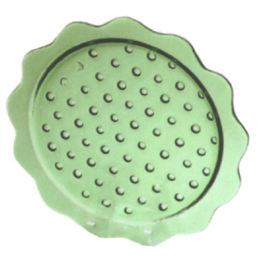 Bon Chef 100418 14 Inch Round Glass Country Collection Serving Tray