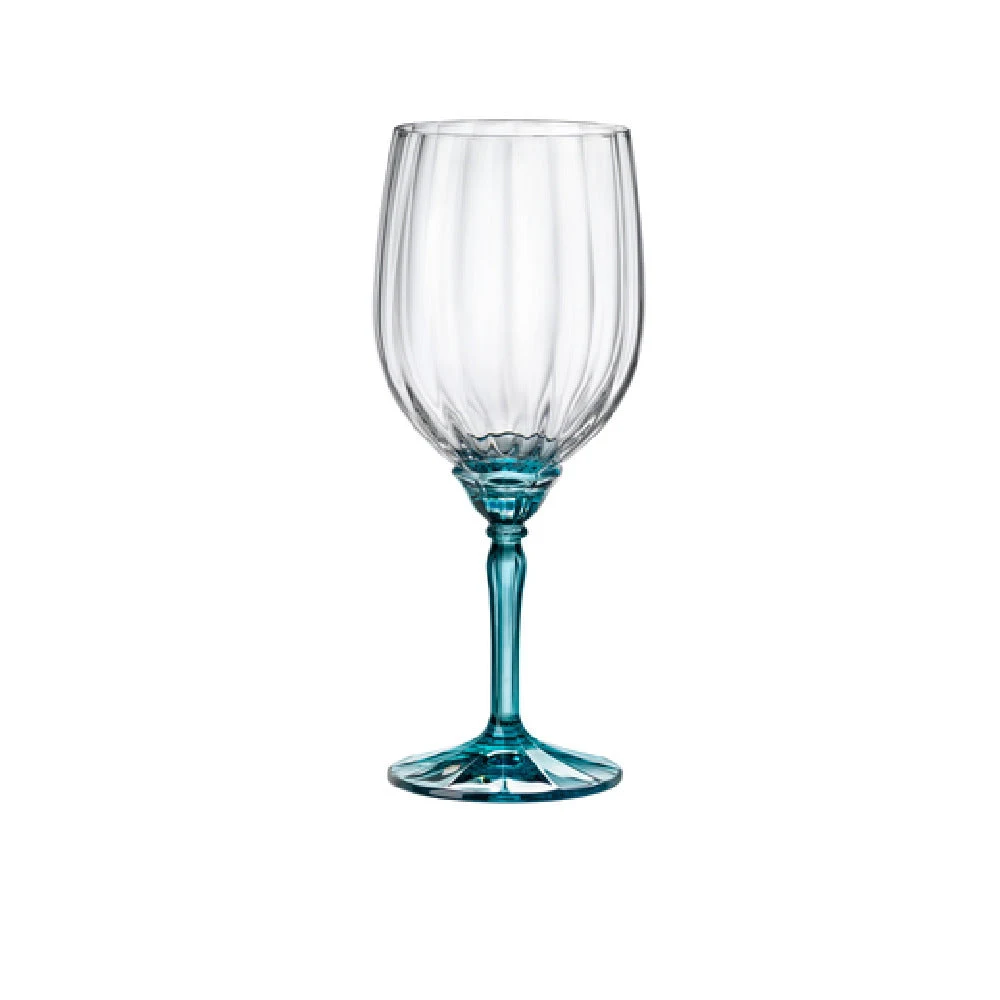 Steelite 49206Q210 18.125 Oz Blue Stemware Glass 3.625 Inch Diameter
