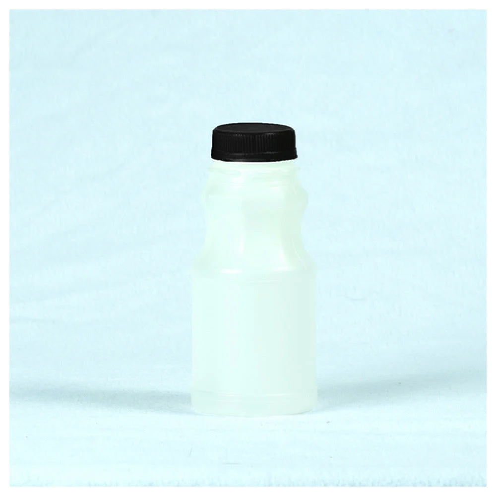 Buccaneer Container Corp 2150008020 8 Oz Natural Juice Bottles with Black Lids