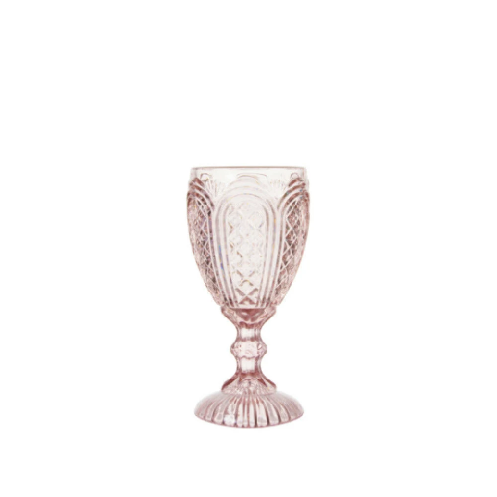 Fortessa RRPG.CARPNK.03 11 Oz Solid Pink Goblet Glass - 24 Packs