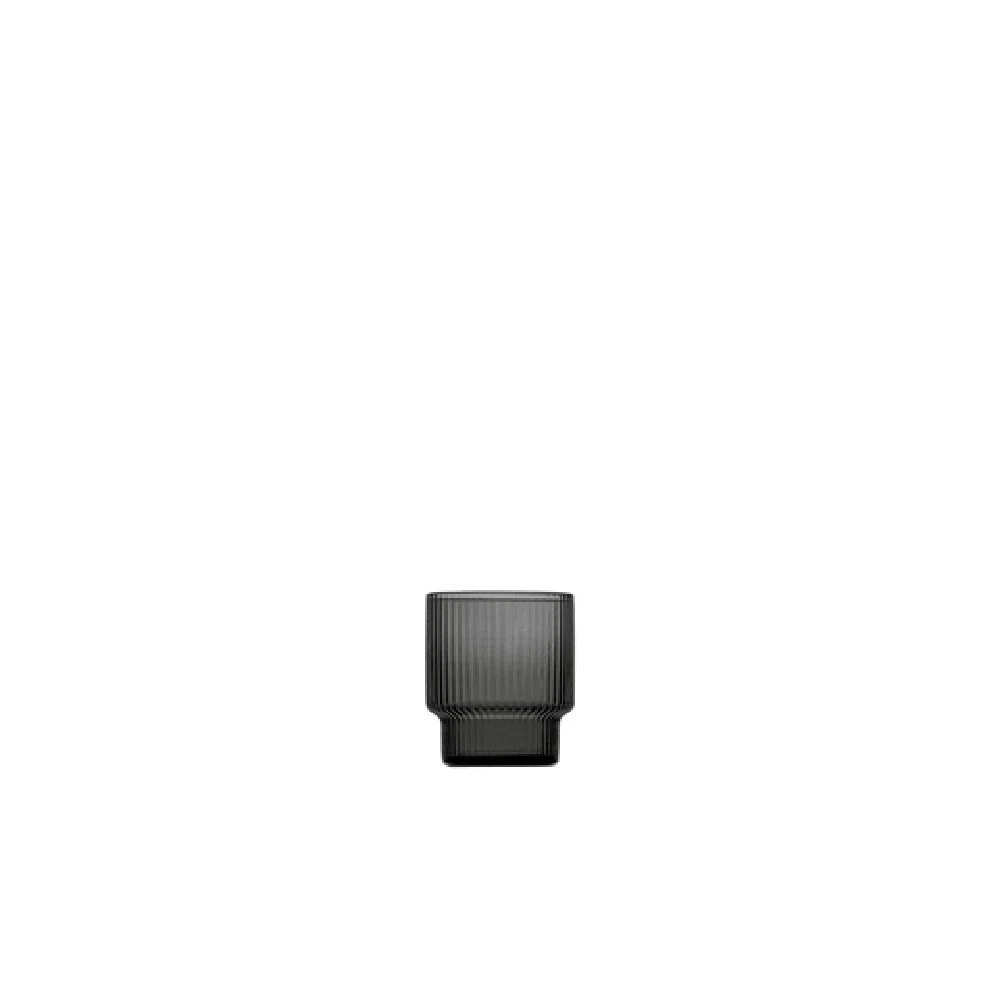 Hospitality Brands FG739010-016 11.5 oz Smoke Old Fashioned Glass Handmade Stackable