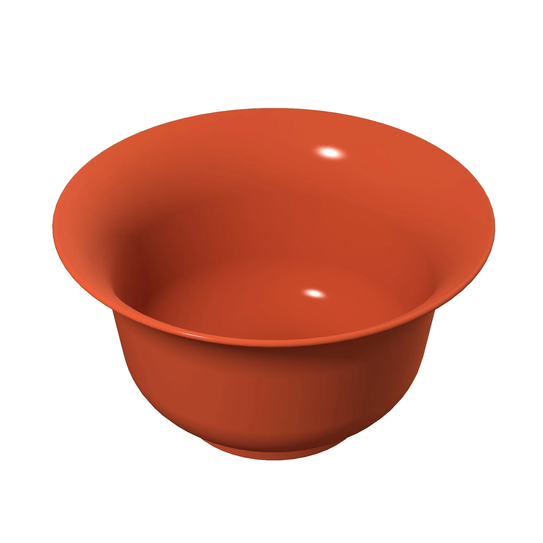 Tablecraft CW3140SNX 5-3/8 Quart Tulip Salad Bowl Cold Holding Metal Aluminum