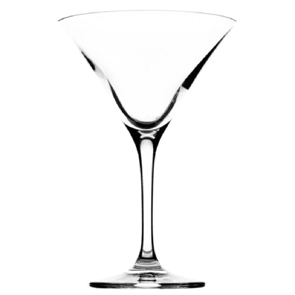 Hospitality Brands HGK50150-006 8 Oz Lead-Free Crystal Martini Glass 6 Packs