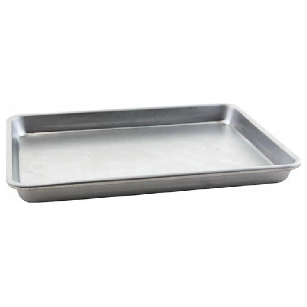 AllPoints 1371340 1/4 Size Sheet Pan 9 1/2 Inch Aluminum Gray - Trays
