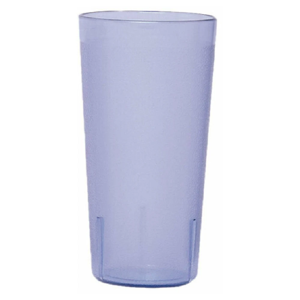 Cambro 2000P2401 22 Oz Tumbler Plastic Impact Resistant Textured Blue