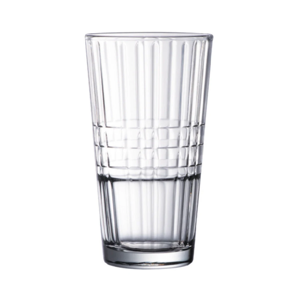 Arc Cardinal X0391 Arcoroc Stack Up Cross Hi Ball 11.75 Oz (H:5.5'' T:3.125'' M:3.125'' B:2.125'')