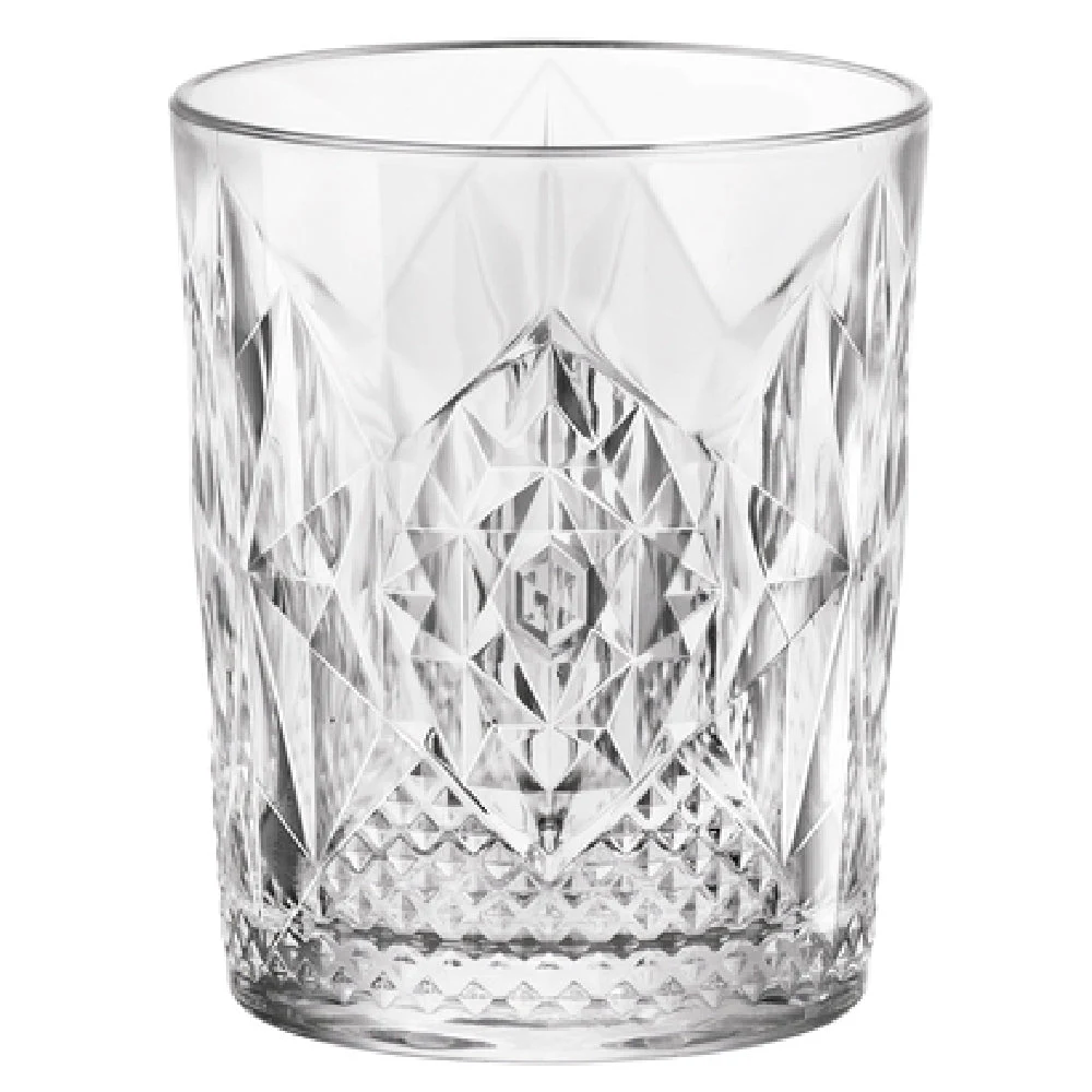 Steelite 49136Q528 13.5 Oz Double Old Fashioned Glass Soda Lime - 2 Dozen