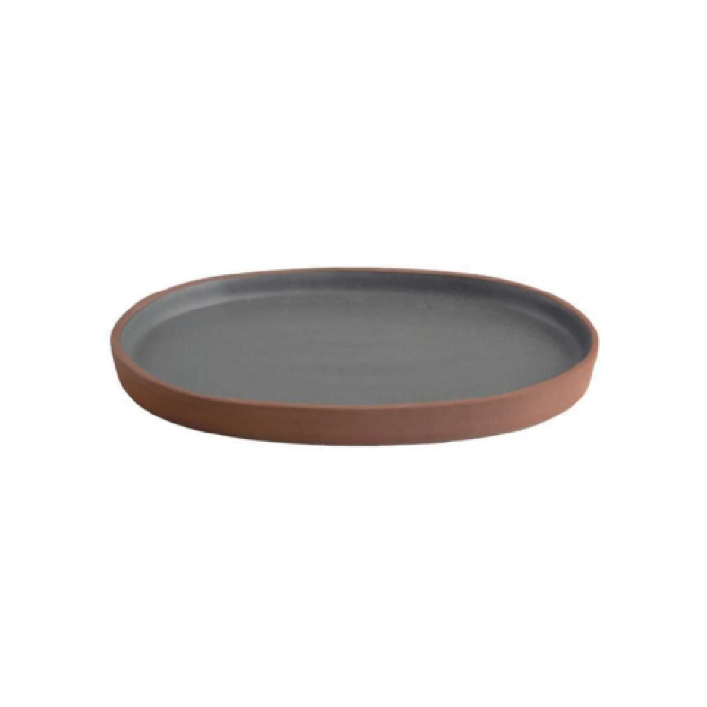 Arc Cardinal FP757 Maria Portugal Terracota Terra Grey Tray (L:7.5'' X W:5.25'') ['Stoneware']