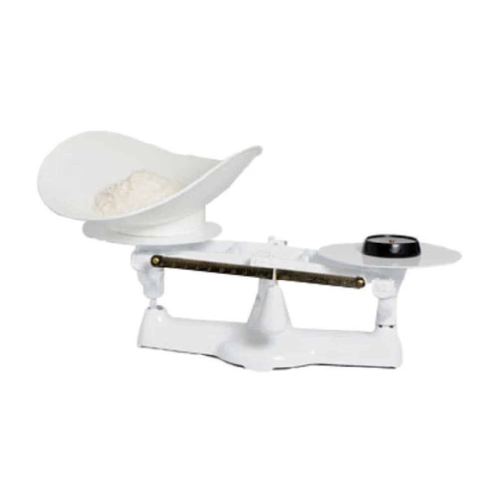 Penn Scale 1401 P 16 lb Capacity Removable Plastic Scoop Brass Beam Cast Iron Baker's Scale