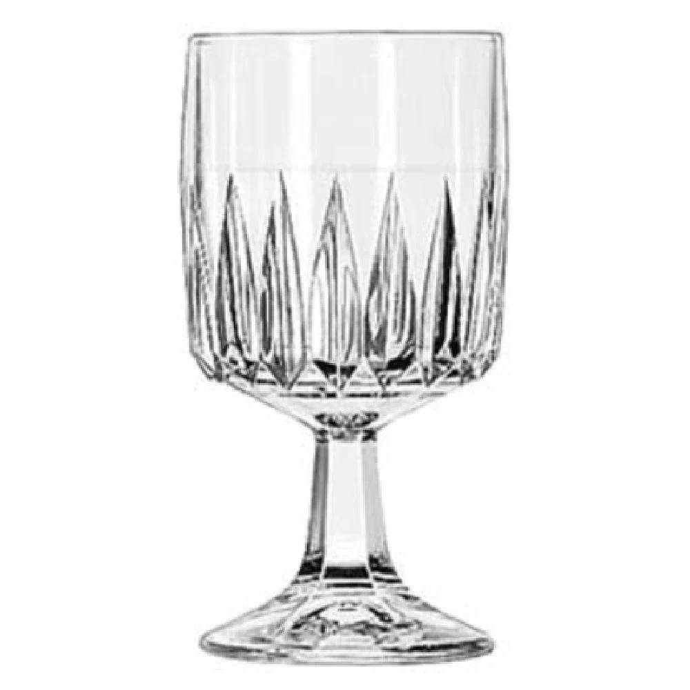 Libbey 15464 8-1/2 Oz DuraTuff Glass Wine Glass Clear Stemmed 36 Packs