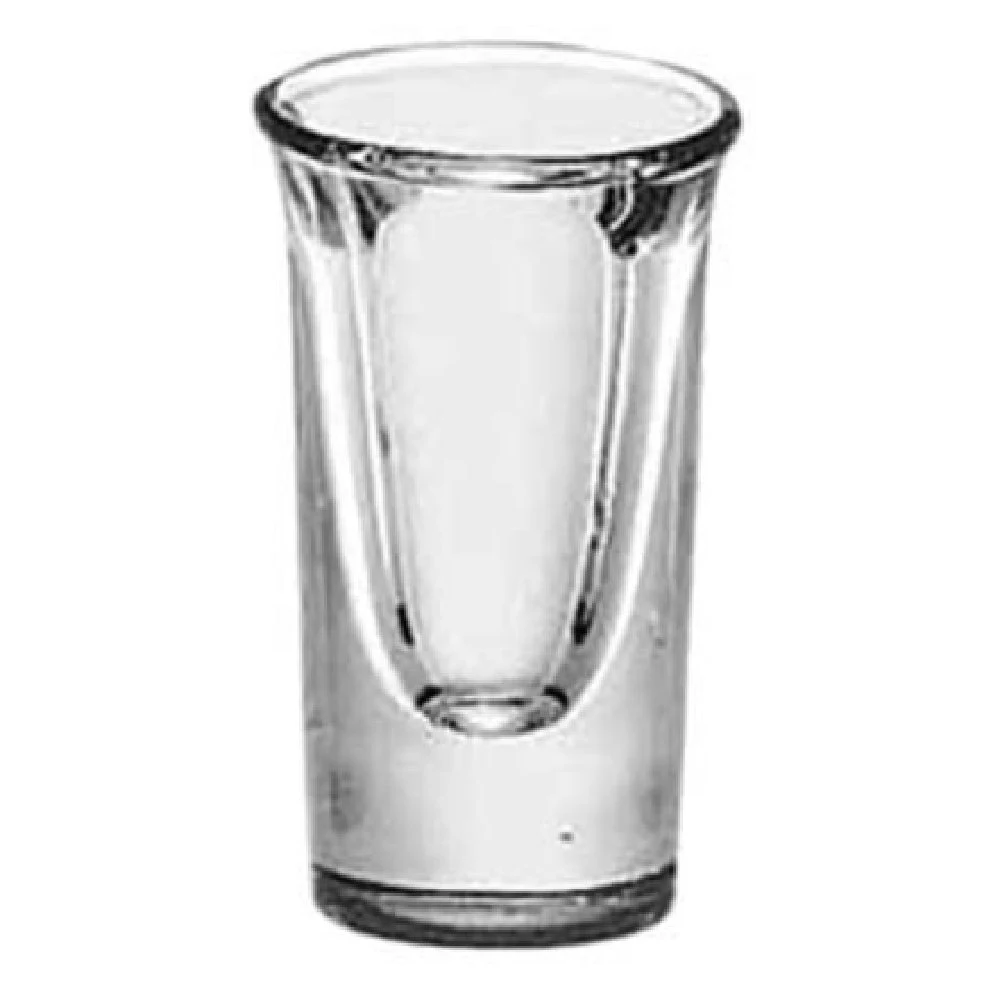 Libbey 5030 3/4 Oz Whiskey Shot Glass Tall Durable Glass 72 Packs/Bundles/Cases