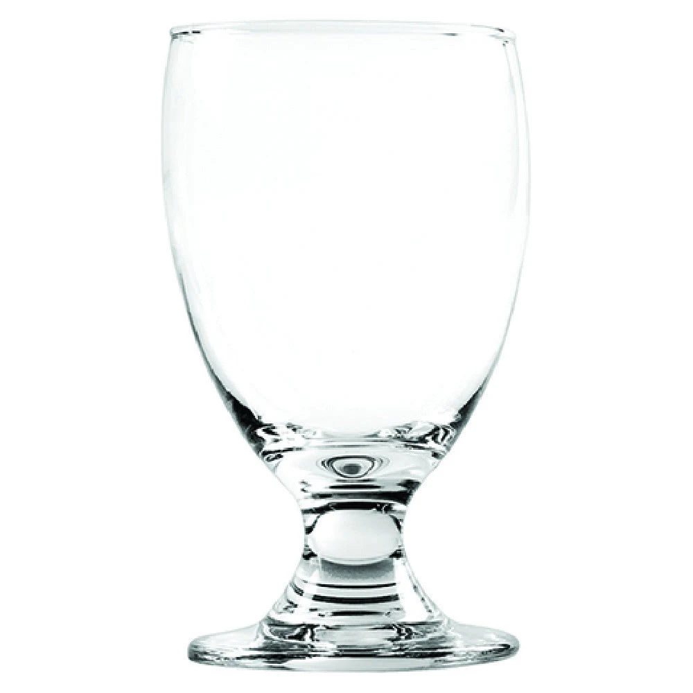 International Tableware 1129 10 Oz Goblet Glass Clear Non-tempered with Durable Design