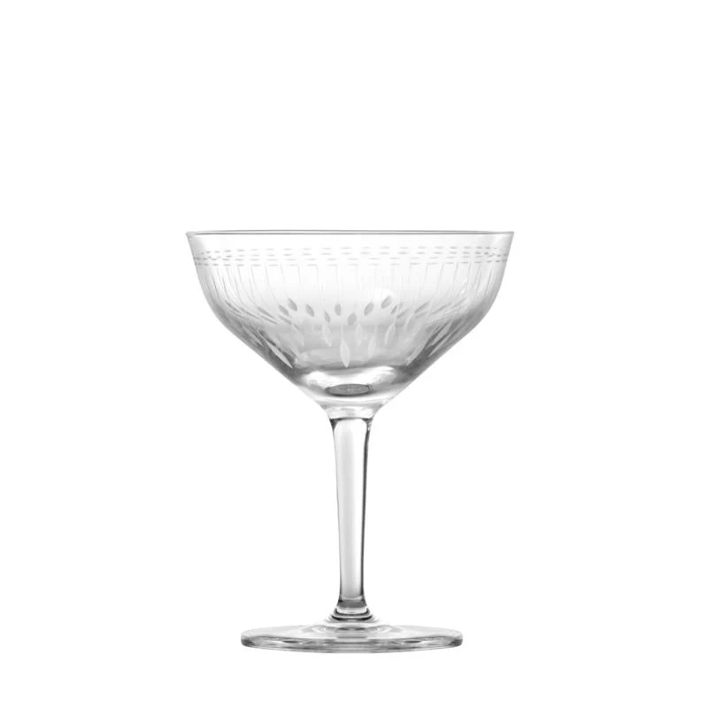 Fortessa 0029.G115839 7.6oz Tritan Crystal Etched Martini Glass with Vanity Cut