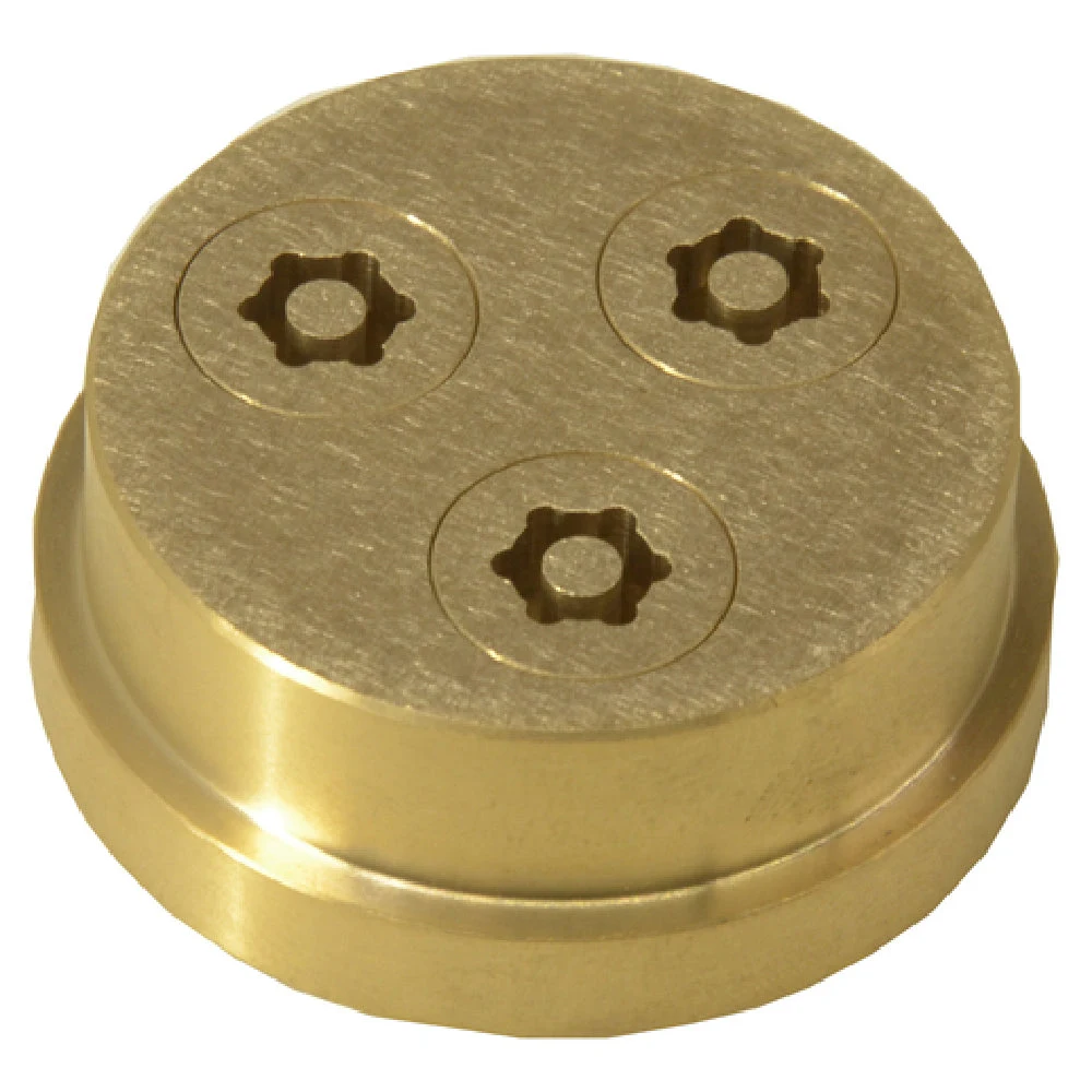 Omcan 26084 8mm Gargati Pasta Die Brass for Commercial Applications