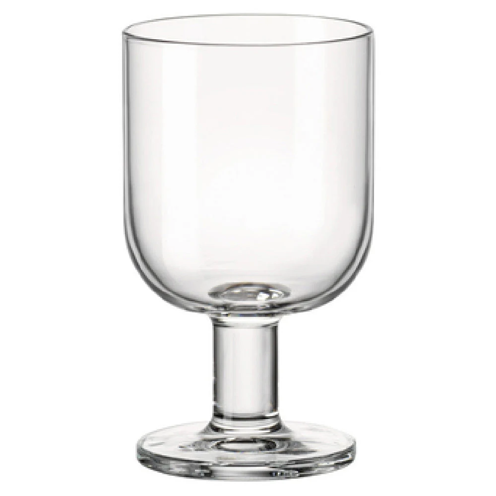Steelite 49200Q920 9.5 Oz Stemmed Glass Soda Lime Goblet 2.875 Inch 24 Packs