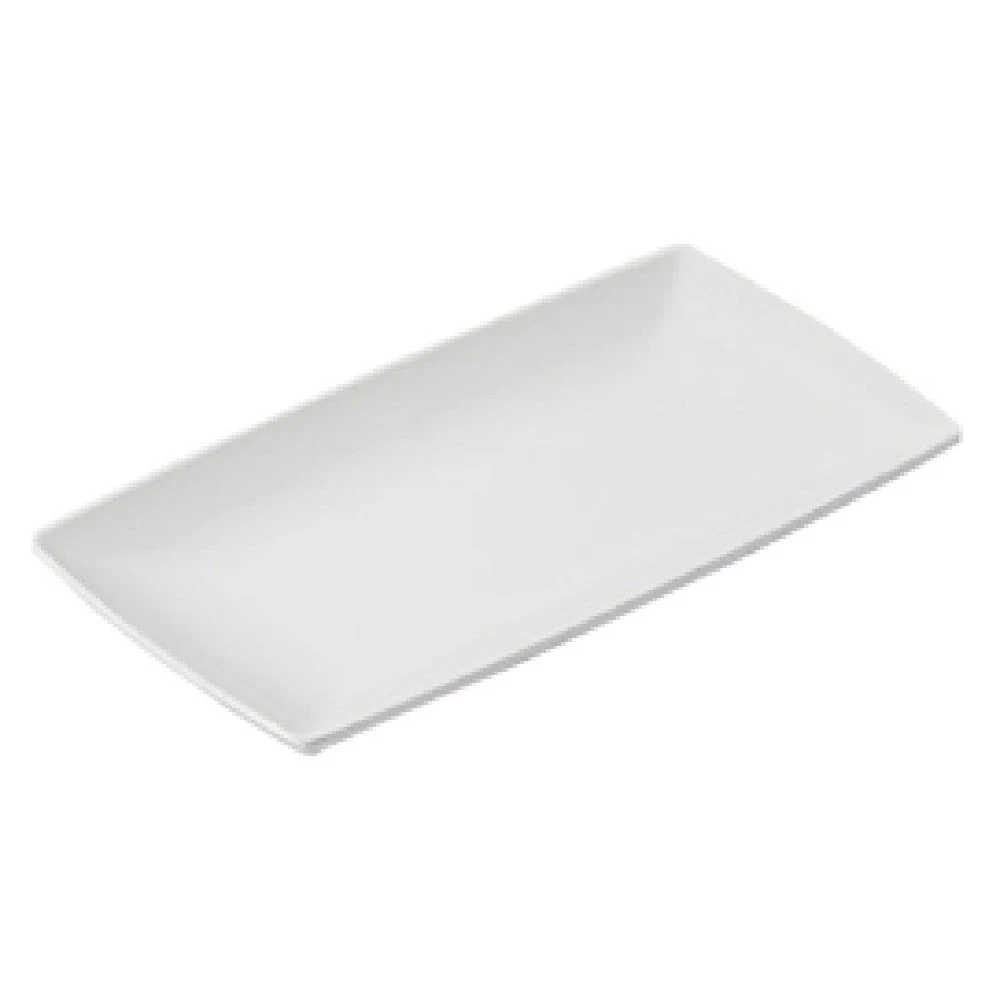 American Metalcraft TMW9 5-1/8 Inch Width White Melamine Serving Tray