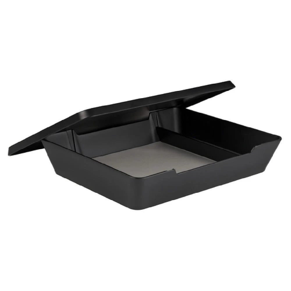 Libbey APS 85087 4 Oz Melamine Serving Box Set Concrete/Black 17 Inch