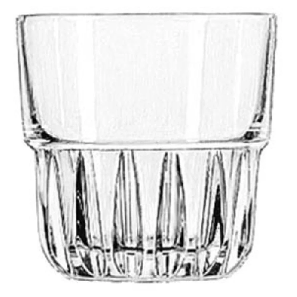Libbey 15434 9 Oz Rock Glass Stackable DuraTuff Glass 36 Packs