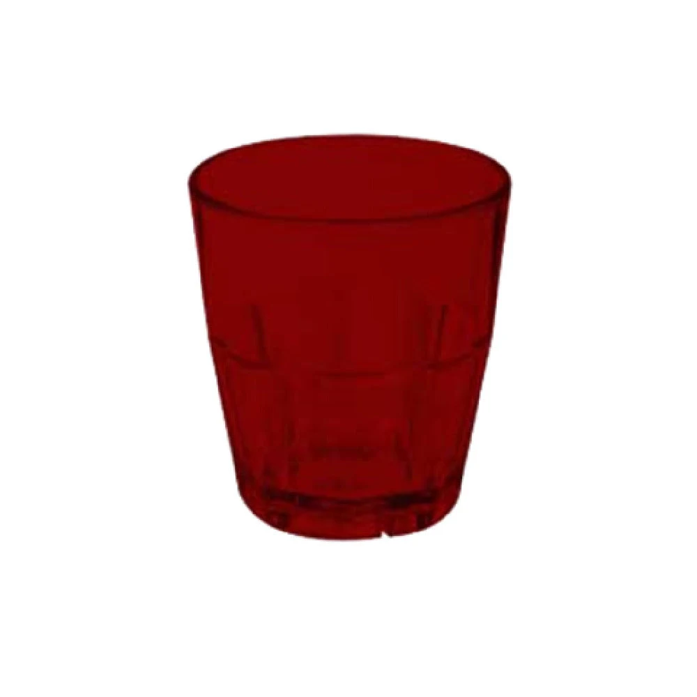 GET Enterprises 9955-1-R 5-1/2 Oz Bahama Rock Tumbler BPA Free Red SAN