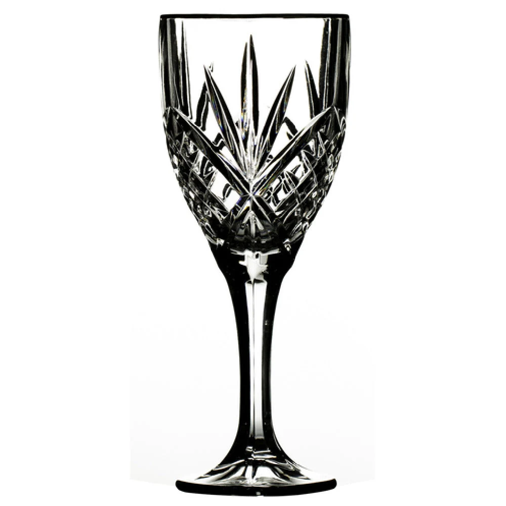 Hospitality Brands HGS25438-016 11 oz. Glass with Platinum Rim Wine Cocktail Glass