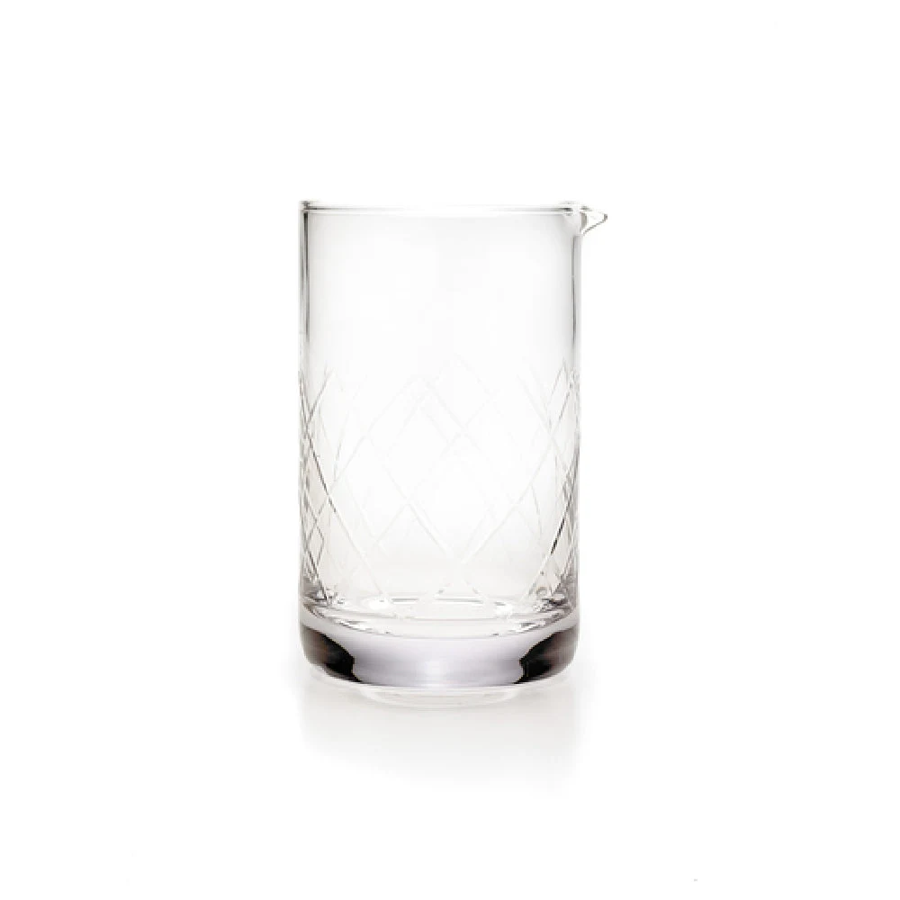 Mercer Culinary M37088 24 Oz Mixing Glass with Pouring Spout Tempered Glass