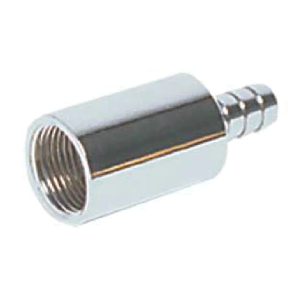 Micro Matic HP-111 Pump Connector with Hose Barb Stainless Steel Draft Beer Tap Parts