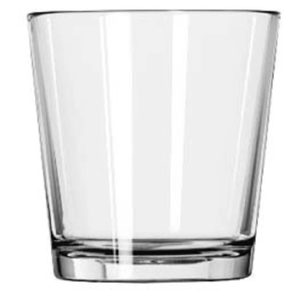 Libbey 15587 12 Oz Double Old Fashioned Glass Stackable DuraTuff Glass