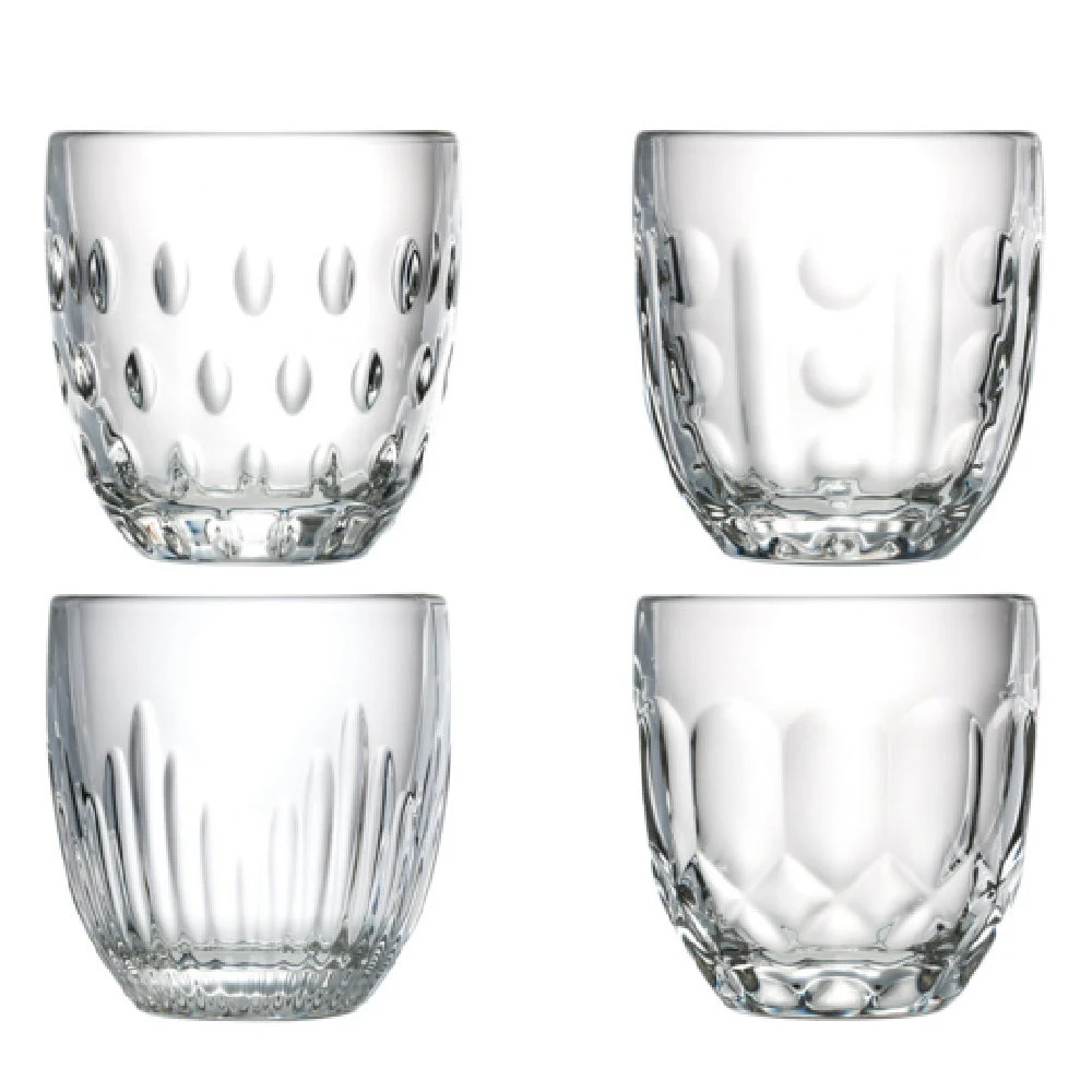 La Rochere North America 645101 3 Inch Clear Stemmed Wine Glass Lead Free 7.4oz