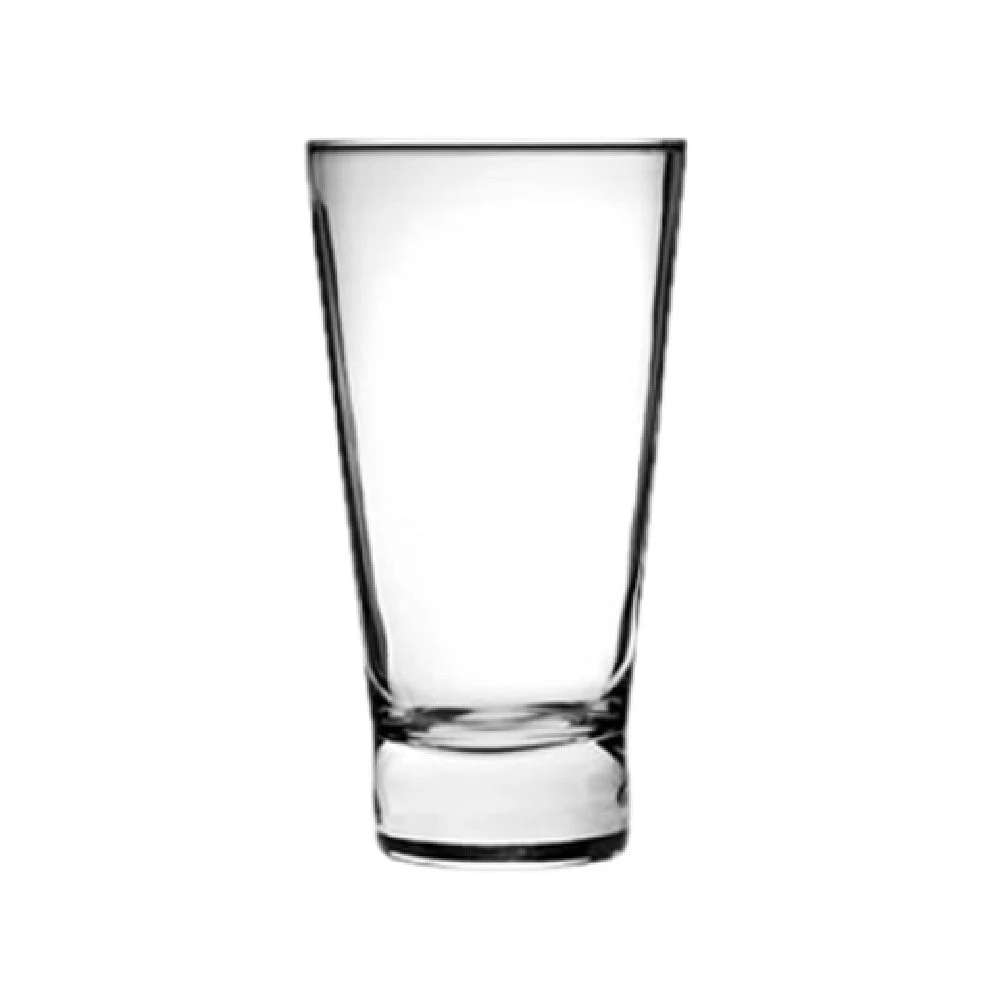 International Tableware 383RT 15.75 Oz Beverage Glass Clear Rim Tempered