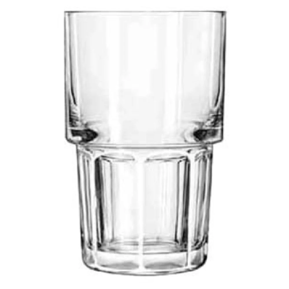Libbey 15656 9 Oz Stackable Hi-Ball Glass DuraTuff Glass Beverageware 36 Packs
